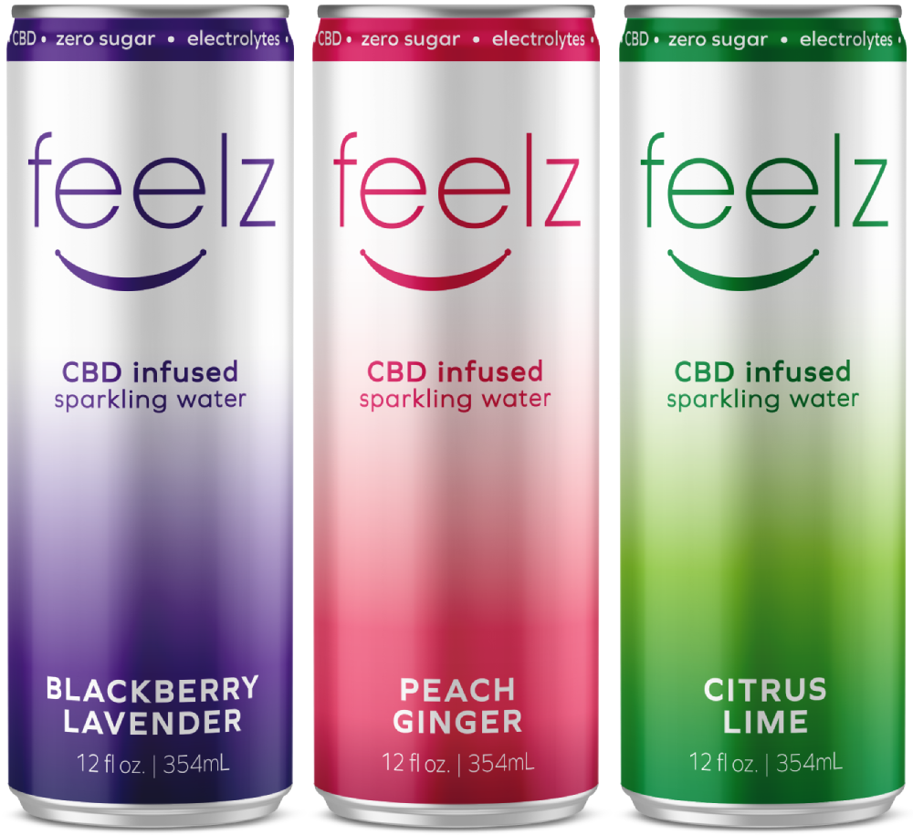 Sampler Pack CBD Seltzer Water | Drink FEELZ